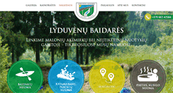 Desktop Screenshot of lyduvenu-baidares.lt